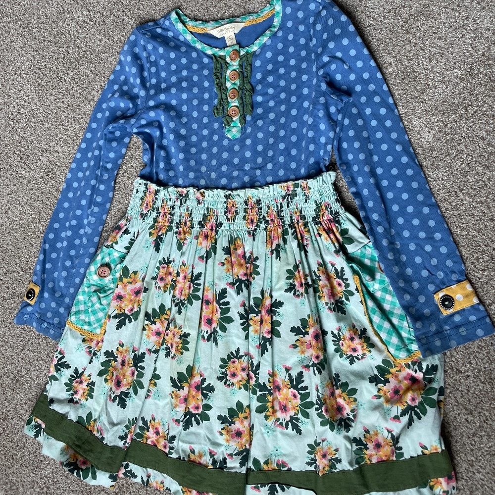 Matilda Jane Long sleeve floral dress